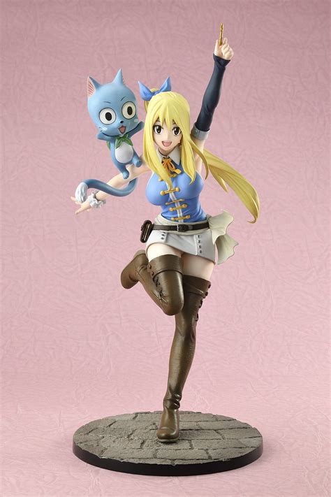 fairy tail lucy figure|lucy bunny figure.